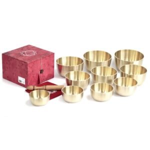Ensemble de 10 Bols Chantants Tibétains - Bien-Être - Yogazen
