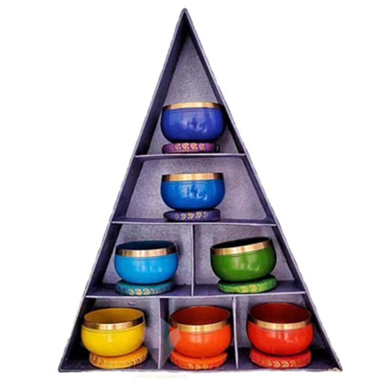Pack de 7 Bols Chantants des 7 Chakras - Bien-Être - Yogazen