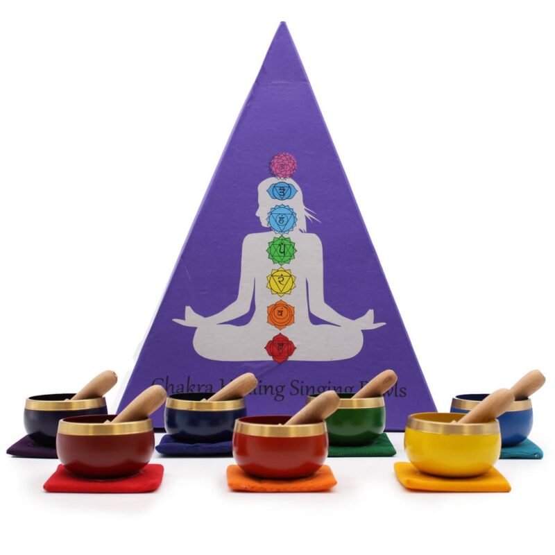 Pack de 7 Bols Chantants des 7 Chakras - Bien-Être - Yogazen