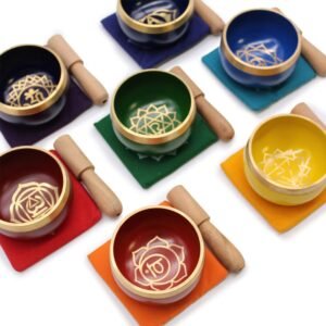 Pack de 7 Bols Chantants des 7 Chakras - Bien-Être - Yogazen