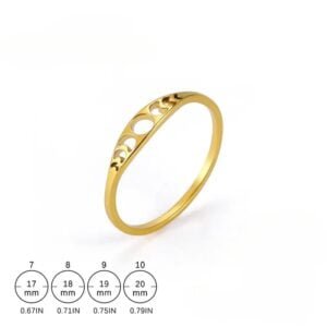 Bague Cycle de la Lune - Bague Symbole Sacré - Yogazen