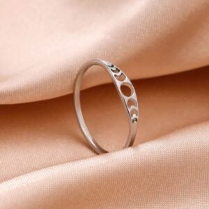 Bague Cycle de la Lune - Bague Symbole Sacré - Yogazen