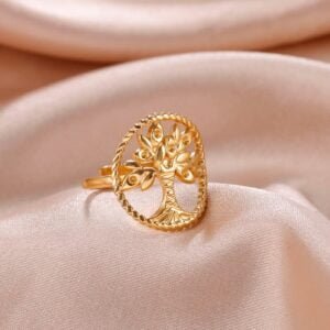Bague Arbre de Vie Réglable - Bague Symbole Sacré - Yogazen