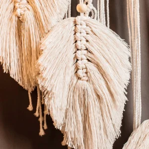 Attrape Rêve Géant en Macramé - 40cm - Non classé - Yogazen