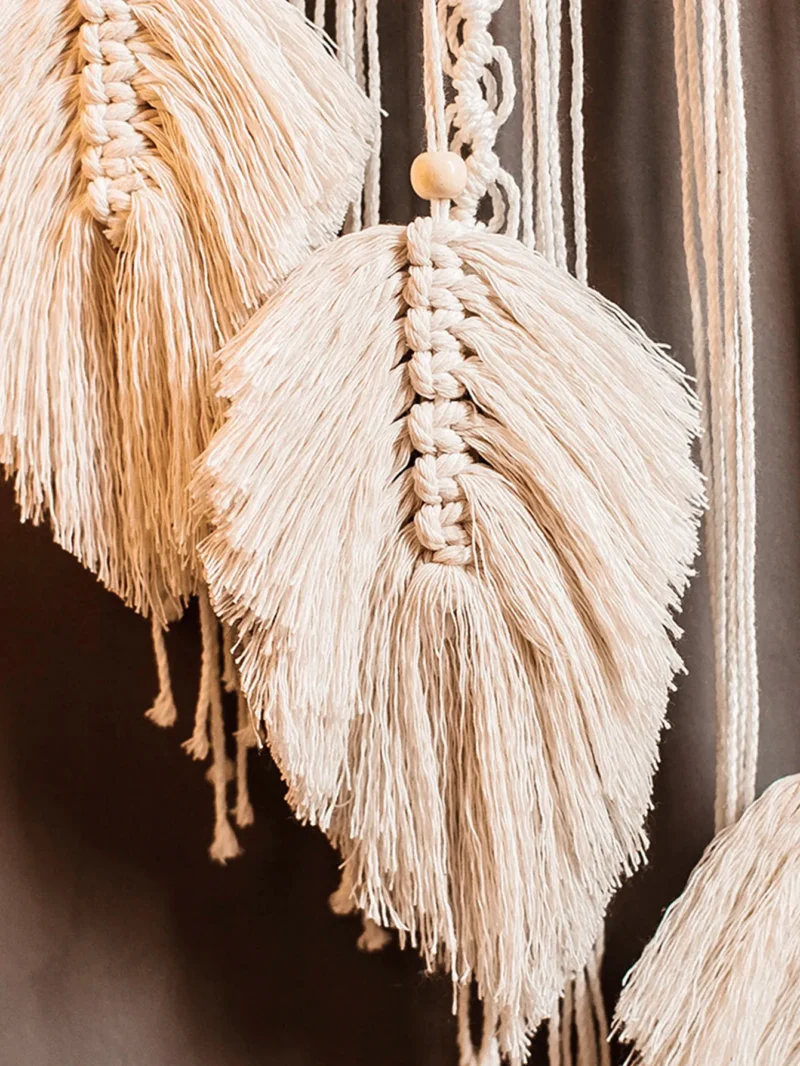 Attrape Rêve Géant en Macramé - 40cm - Non classé - Yogazen