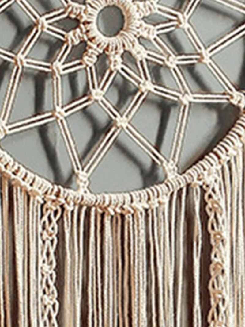 Attrape Rêve Géant en Macramé - 40cm - Non classé - Yogazen
