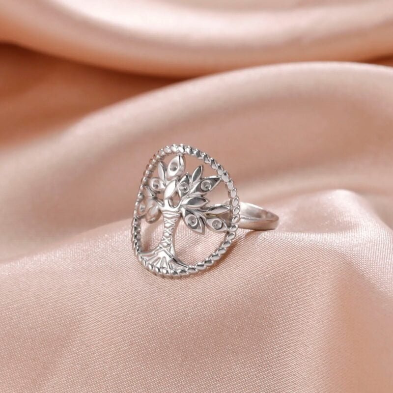 Bague Arbre de Vie Réglable - Bague Symbole Sacré - Yogazen
