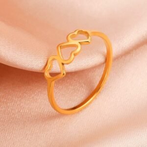 Bague 3 Coeurs - Bague Symbole Sacré - Yogazen