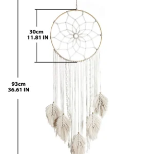 Attrape Rêve Géant en Macramé - 40cm - Attrape Rêve - Yogazen