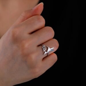 Bague Colibri - Bague Symbole Sacré - Yogazen