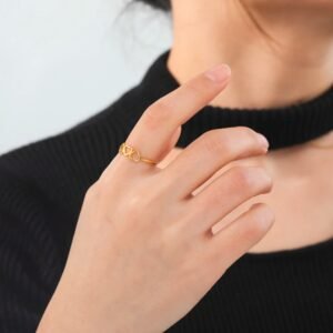Bague 3 Coeurs - Bague Symbole Sacré - Yogazen