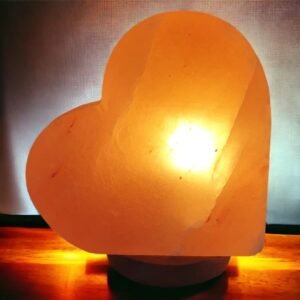 Lampe de Sel Himalaya en Forme de Coeur - Lampe de Sel - Yogazen