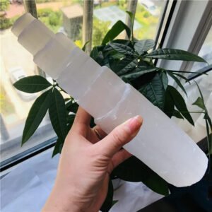 Tour en Sélénite - 20cm - Deco Zen - Yogazen