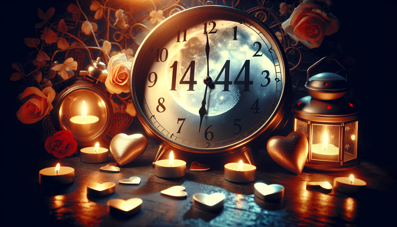découvrez la signification de 14h44 en heure miroir et son lien avec l'amour.