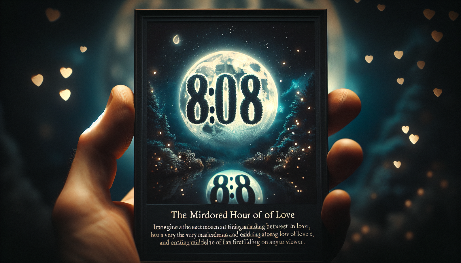 découvrez la signification de l'heure miroir 8h08 et son lien avec l'amour.
