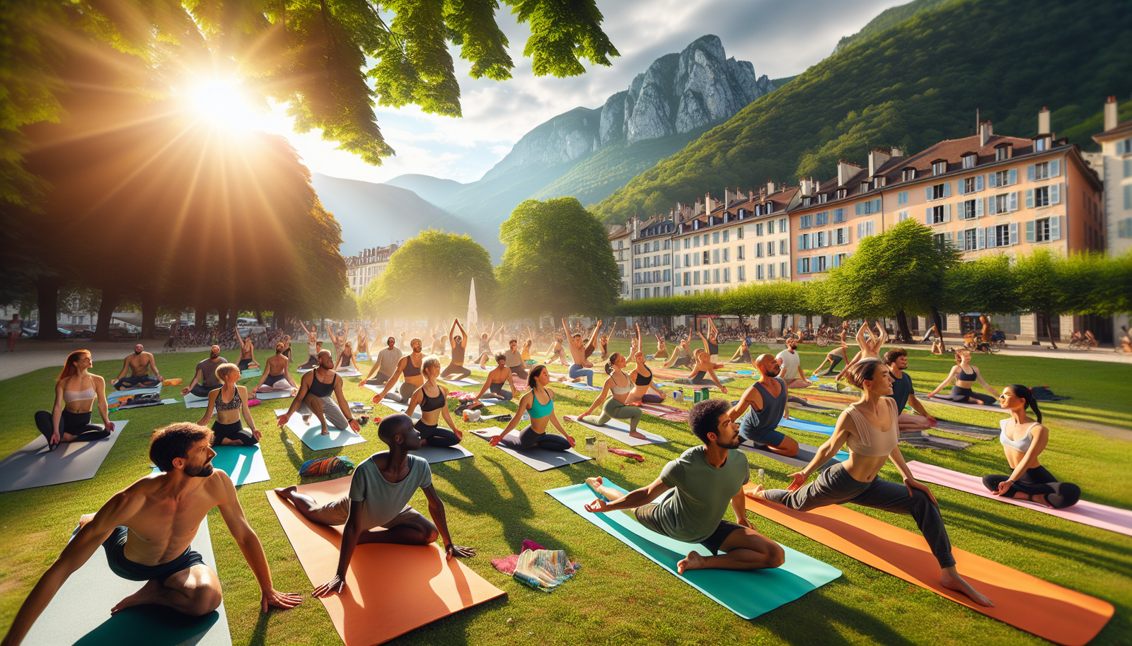 découvrez le yoga à grenoble : des cours variés pour tous les niveaux, une ambiance sereine et des professeurs passionnés. rejoignez notre communauté et trouvez l'équilibre entre le corps et l'esprit dans un cadre artistique et naturel.