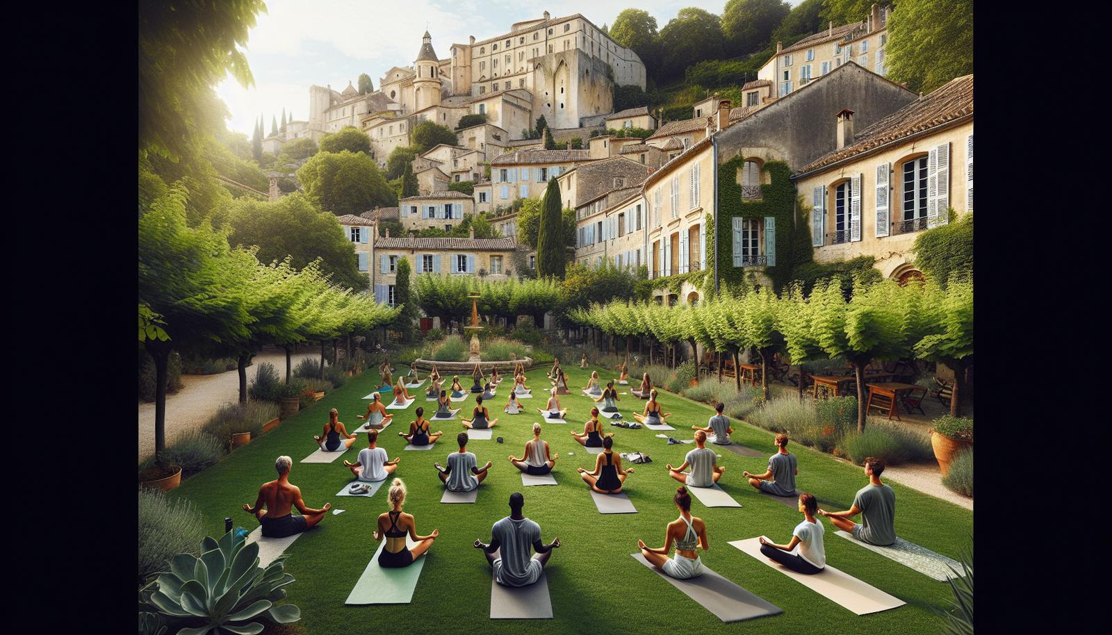 découvrez l'harmonie parfaite entre le corps et l'esprit avec nos cours de yoga à uzès. que vous soyez débutant ou yogi expérimenté, plongez dans une expérience apaisante au cœur de cette belle ville française.