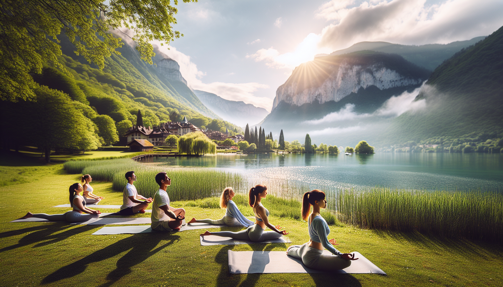 découvrez le bien-être à travers le yoga à annecy. que vous soyez débutant ou pratiquant confirmé, rejoignez nos cours apaisants au cœur des paysages magnifiques des alpes. renforcez votre corps, recentrez votre esprit et vivez l'harmonie grâce à des séances adaptées à tous les niveaux.