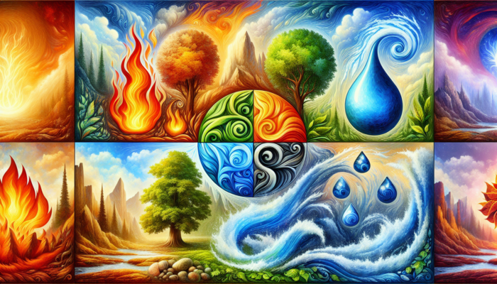 découvrez les symboles des quatre éléments : terre, eau, air et feu. plongez dans l'univers fascinant de la philosophie et de la spiritualité à travers ces représentations qui reflètent l'équilibre et l'harmonie de la nature.