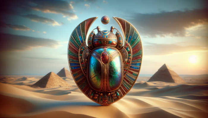 découvrez le symbole mystérieux du scarabée égyptien, un emblème puissant de protection et de renaissance dans la culture ancienne d'égypte. plongez dans l'univers fascinant de la mythologie égyptienne et explorez la signification et l'importance de cet insecte sacré.