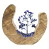 Arbre du Bonheur Lapis Lazuli sur Décor Bois de Manguier – 17 cm