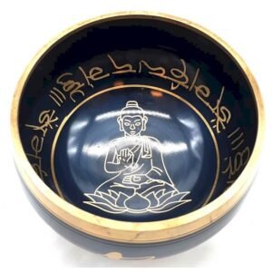 Bol Chantant Aluminium Bouddha 12 cm