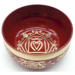 Bol Chantant Aluminium Chakra Racine 12 cm