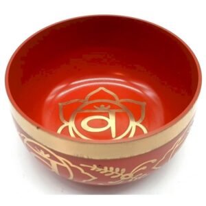 Bol Chantant Aluminium Chakra Sacré 12 cm