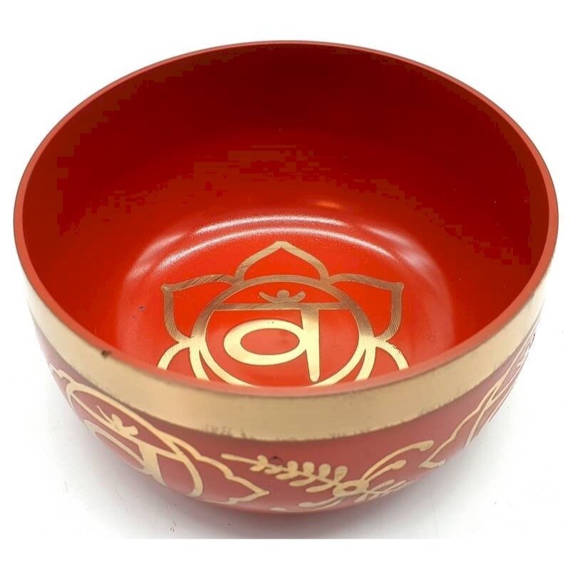 Bol Chantant Aluminium Chakra Sacré 12 cm