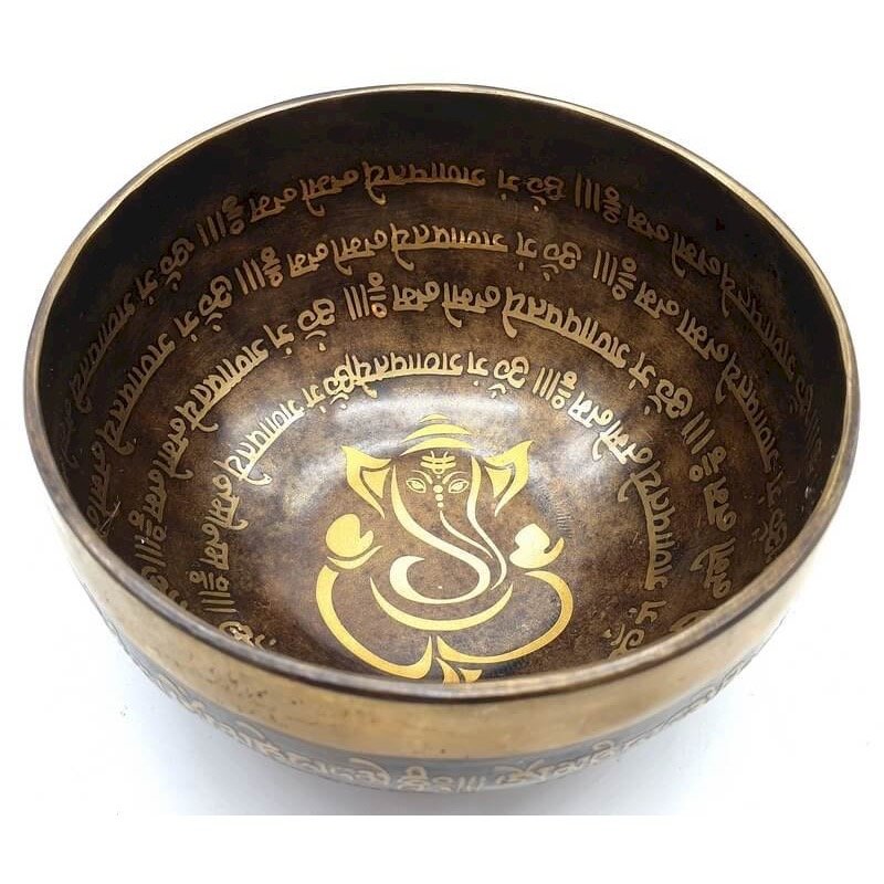 Bol Chantant Tibétain Ganesh 15 cm