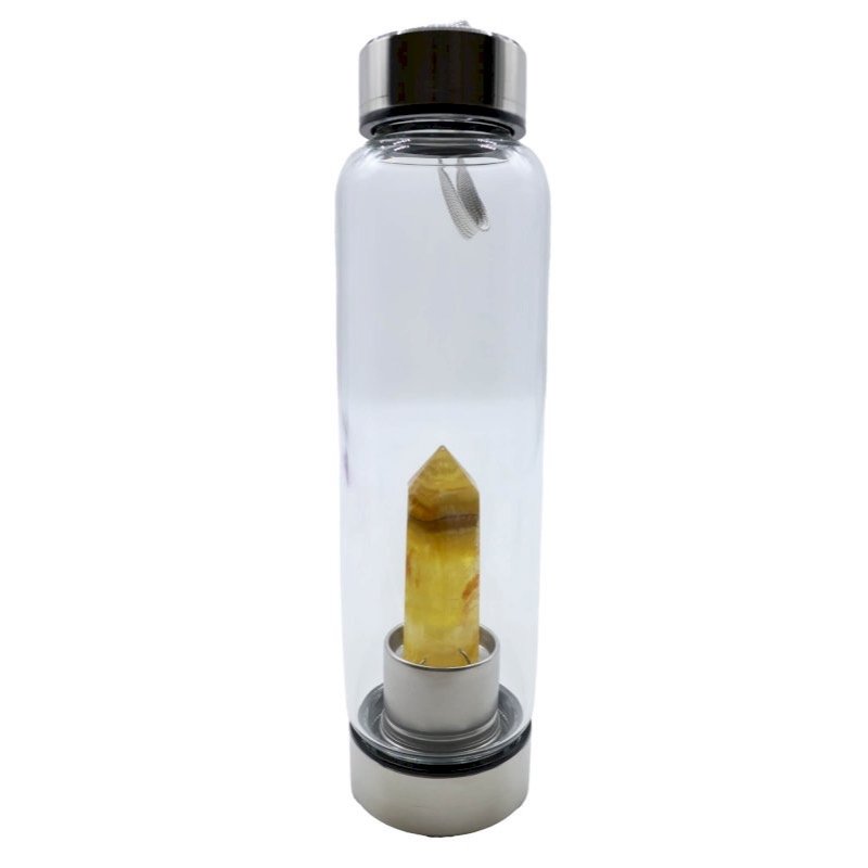 Bouteille Tadasana Pointe Fluorite Jaune