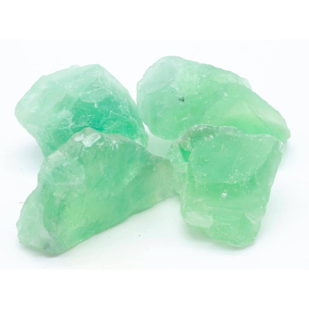 Fluorite Verte 'A' brute – Lot de 1 kg