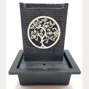 Fontaine d'Intérieur Arbre de Vie Rond – 29 cm