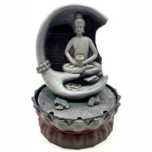 Fontaine d'Intérieur Bouddha Méditation sur Main – 29 cm