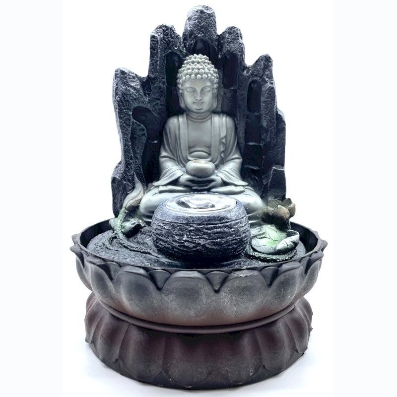Fontaine d'Intérieur Bouddha sur Main – 29 cm