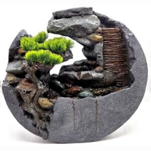 Fontaine d'Intérieur Cascade et Arbre – 55 cm