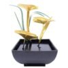 Fontaine d'Intérieur Fleurs de Forêt – 23 cm