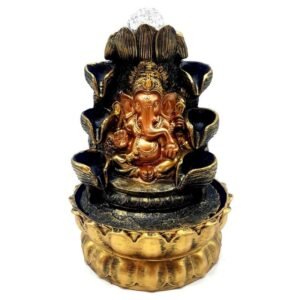 Fontaine d'Intérieur Ganesh Double Cascade – 30 cm