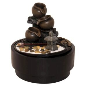 Fontaine d'Intérieur Jardin Zen – 28 cm