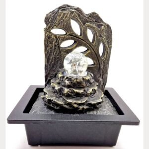 Fontaine d'Intérieur Méditation Feuille – 29 cm