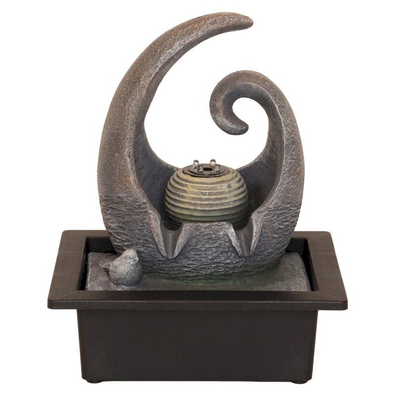 Fontaine d'Intérieur Spirale Design – 28 cm