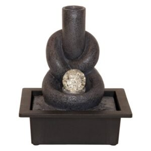 Fontaine d'Intérieur Vase à Fleur – 26 cm