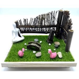 Jardin Zen Bois Coin Yoga 23 cm