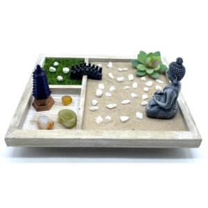 Jardin Zen Bois Méditation Japonaise 23 cm