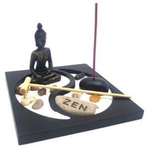 Jardin Zen Bouddha Yin-Yang 15 cm