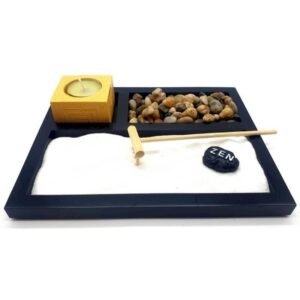Jardin Zen Galets & Bougeoir