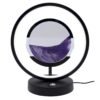 Lampe à Sable Mouvant Tour Design 31 cm – Violet