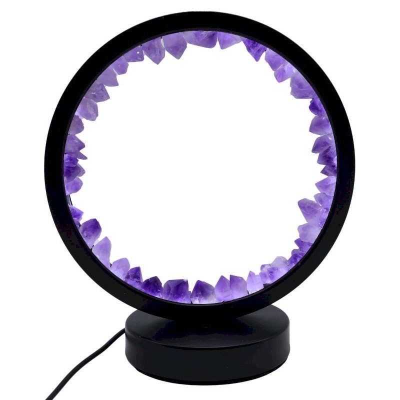 Lampe Ambiance Améthyste 21 cm