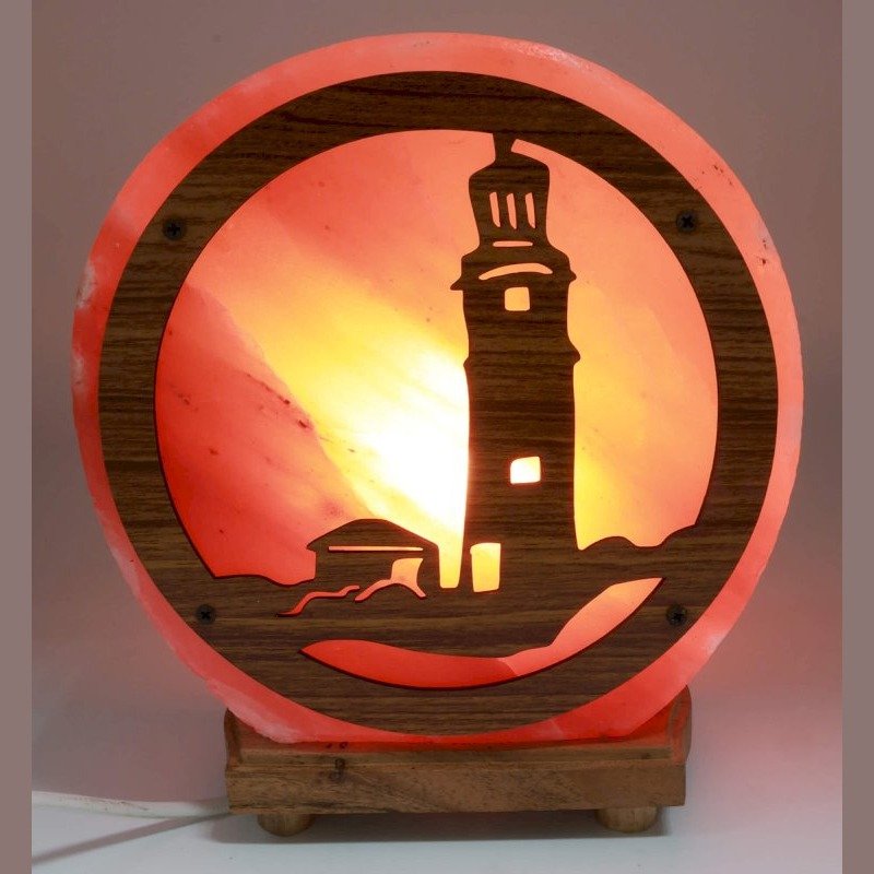 Lampe de Sel Phare – 4 à 6 kg, Ø 20 cm