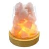 Lampe Diffuseur Quartz Rose 10 cm